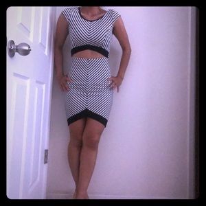 Cutout bodycon dress